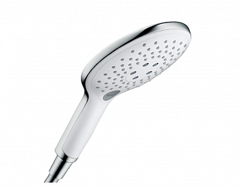 Ручной душ Hansgrohe 28587400 Raindance Select S 150 мм, 3 режима, 16 л/мин, белый/ хром  